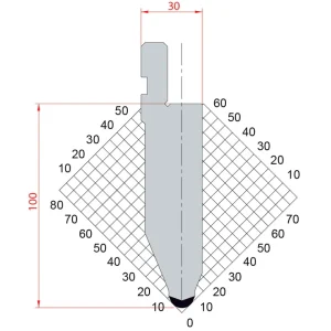 Punch–Amada System 45° R6 H100-45.100