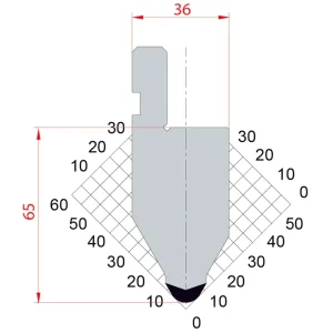 Punch–Amada System 60° R6 H65-60.065