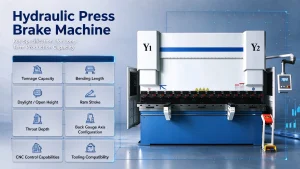 hydraulic press brake machine